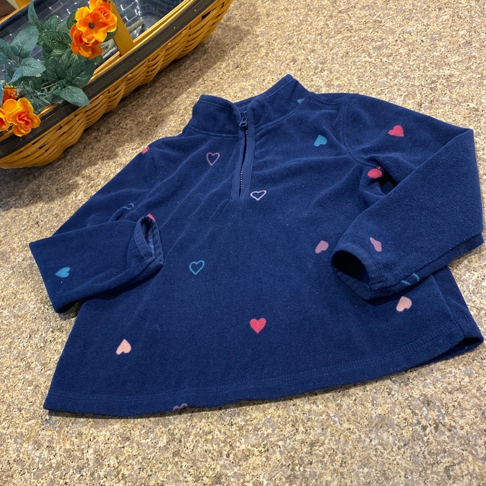 OshKosh B’gosh Pullover Fleece Partial Zip 24 Months